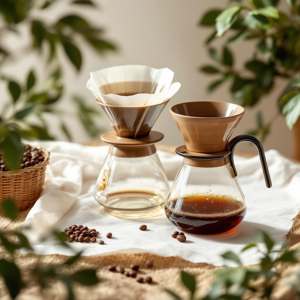 Ethiopian Sidamo Brew Set — Explore Ethiopian coffee with this complete brewing set featuring a ceramic drip