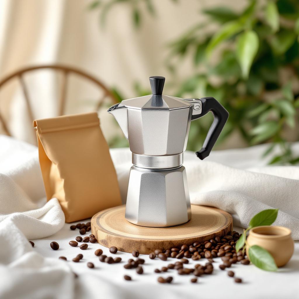 Moka Pot Coffee Lovers Gift Set — Discover the joy of stovetop brewing with the Moka Pot Coffee Lovers Gift Set, c